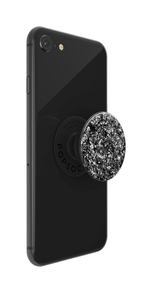 Foil confetti silver 05 device black