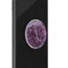 Genuine amethyst gemstone 04 device black collapsed