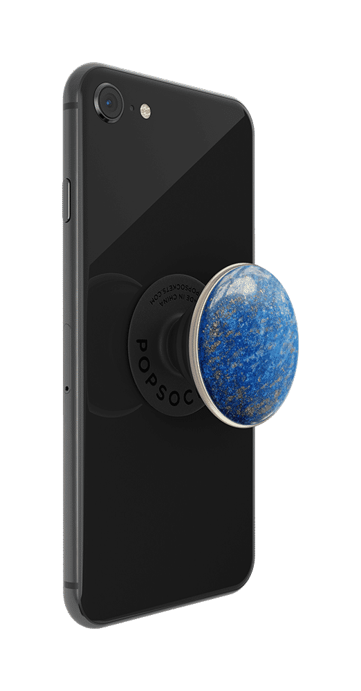 Genuine lapis lazuli gemstone 05 device black