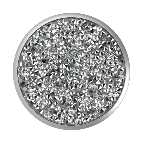 Swarovski silver crystal 01 top view