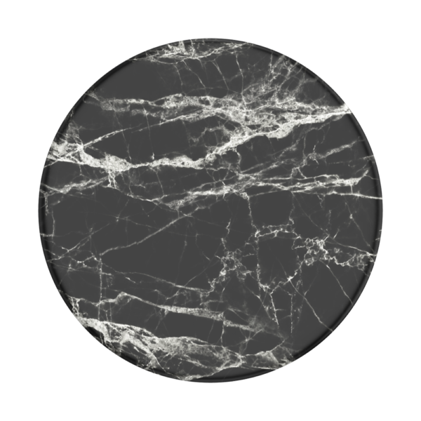 Basic black modern marble 01 top view