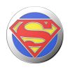 Enamel superman 01 top view