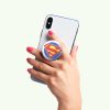 Enamel superman 09 grip phone