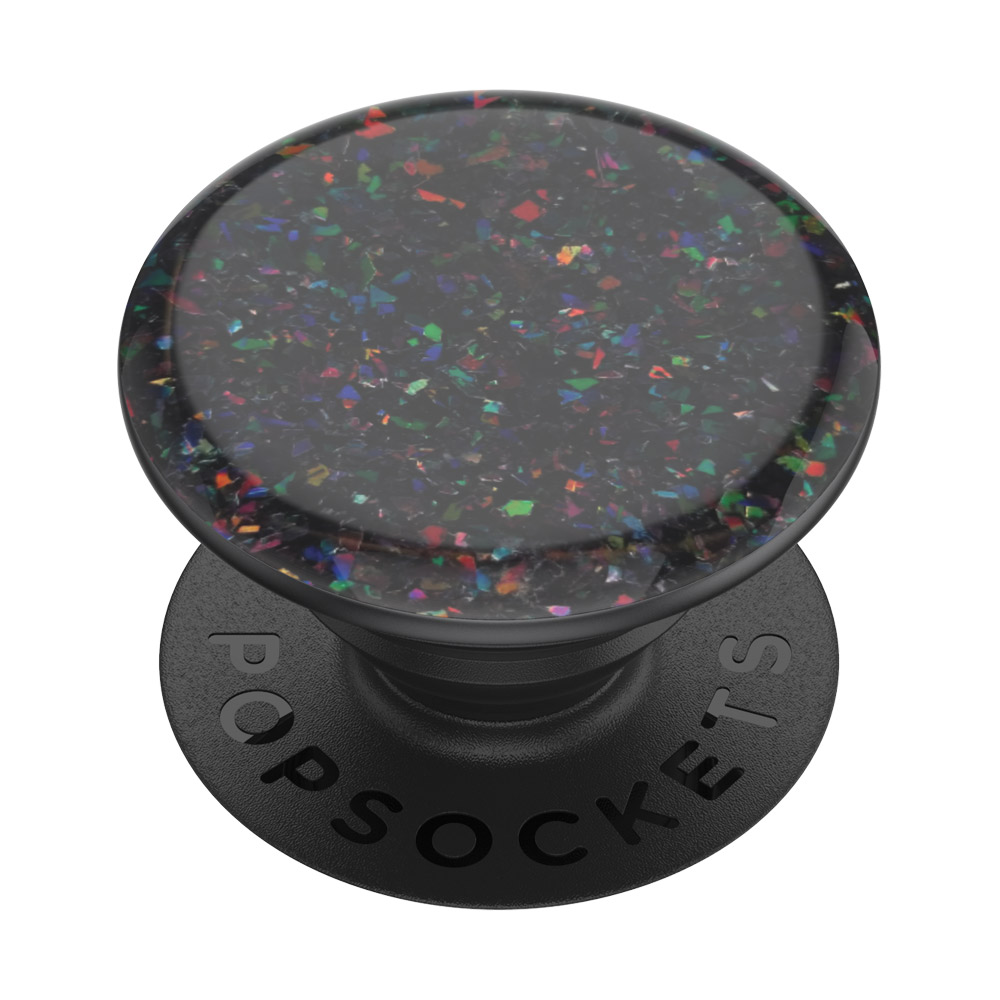 PopGrip Iridescent Confetti Oil Slick, accesoriu universal de telefon Popsockets