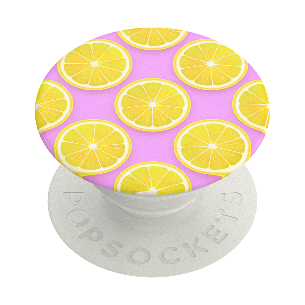 PopGrip Pink Lemonade Slices, accesoriu universal de telefon Popsockets