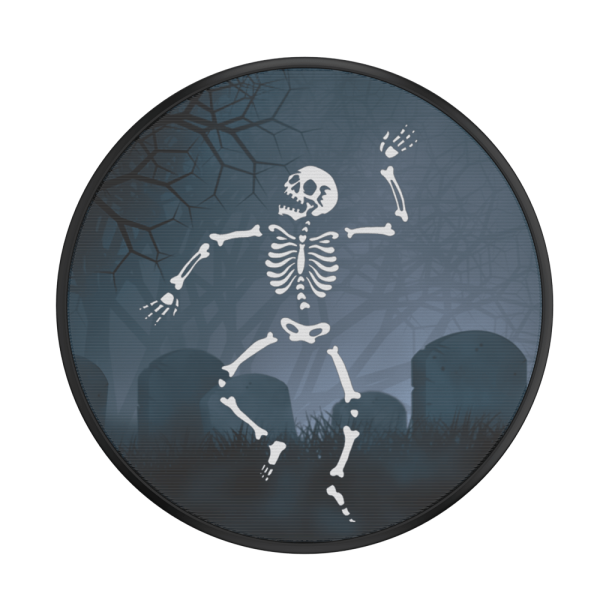 Lenticular dancing skeleton bk 01a top